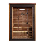 Golden Designs Narvik 2-Person Outdoor Traditional Sauna