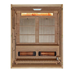 Golden Designs Soria 3-Person Indoor Hybrid Sauna (Full Spectrum)