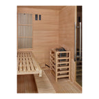 Golden Designs Soria 3-Person Indoor Hybrid Sauna (Full Spectrum)