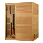 Golden Designs Soria 3-Person Indoor Hybrid Sauna (Full Spectrum)