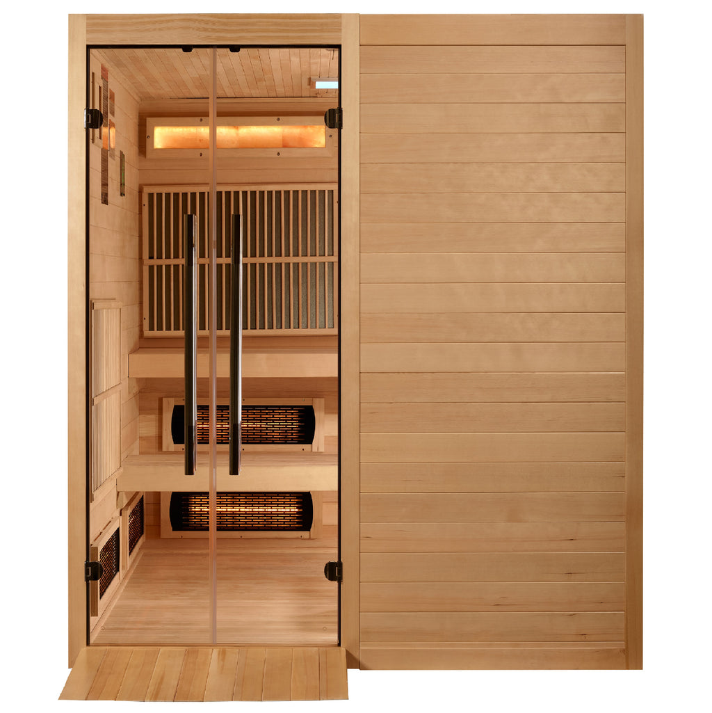 Golden Designs Toledo 6-Person Indoor Hybrid Sauna (Full Spectrum)