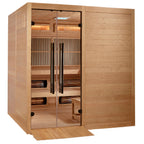 Golden Designs Toledo 6-Person Indoor Hybrid Sauna (Full Spectrum)