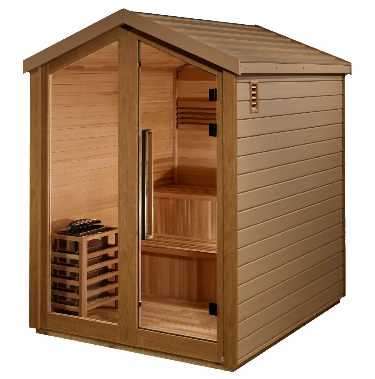 Golden Designs Kaarina 6-Person Outdoor Traditional Sauna
