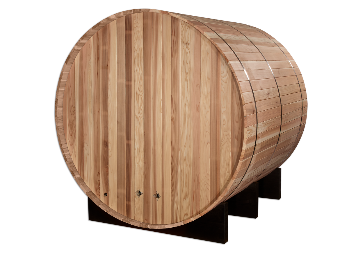 Golden Designs Arosa 4-Person Outdoor Barrel Traditional Sauna