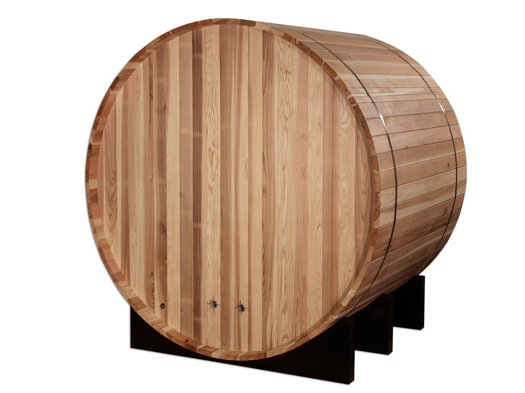 Golden Designs St. Moritz 2-Person Outdoor Barrel Traditional Sauna