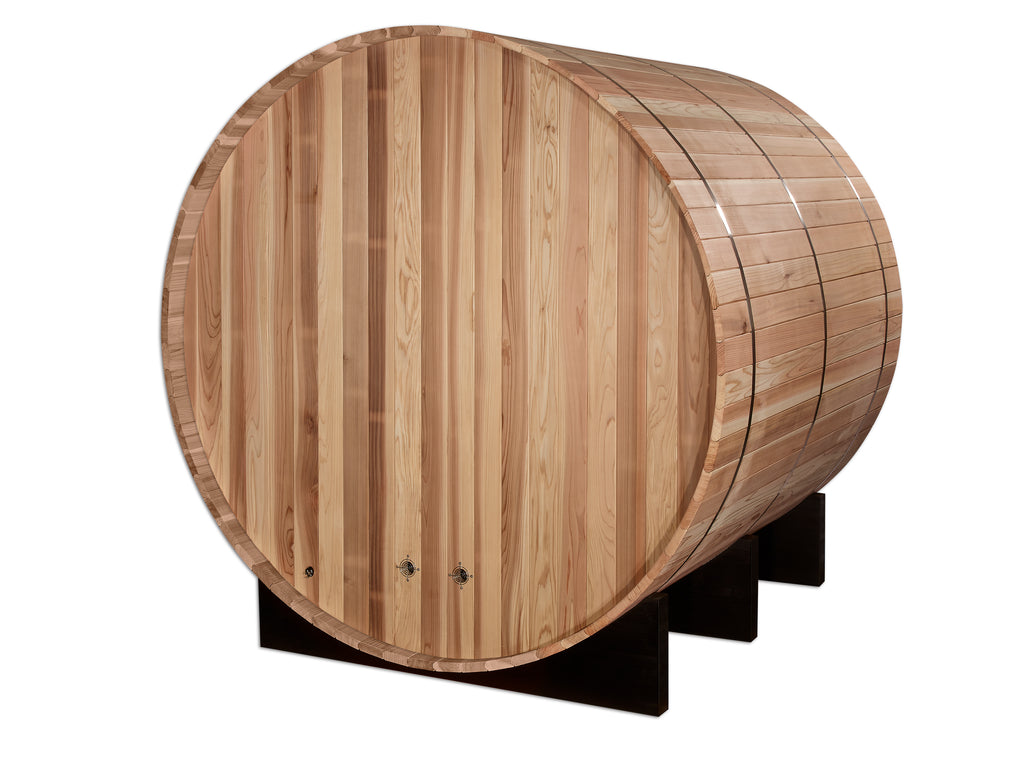 Golden Designs Arosa 4-Person Outdoor Barrel Traditional Sauna