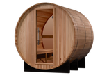 Golden Designs Zurich 4-Person Outdoor Barrel Traditional Sauna