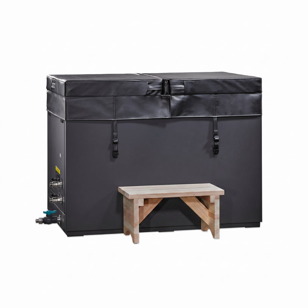 Dynamic Cold Therapy Stainless Steel Cuboid Plunge (PVC Interior)