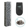 Huum Cliff Mini 3.5kW Sauna Heater package with UKU control panel and sauna stones