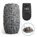 Huum Hive Mini 6kW Sauna Heater package with UKU control panel and sauna stones