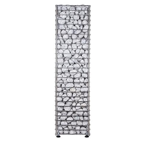 Huum Cliff Mini 3.5kW Sauna Heater front view with sauna stones