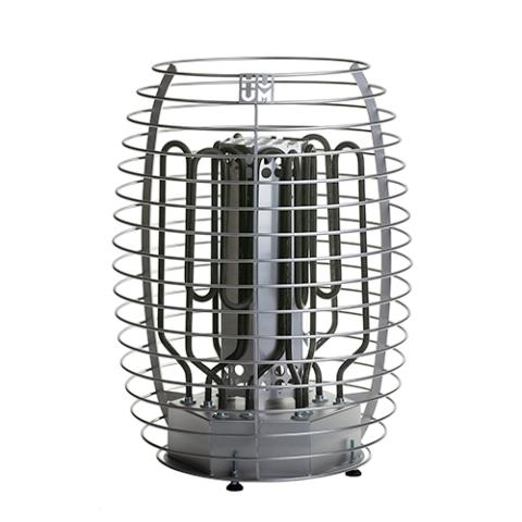 Huum Hive 15kW Sauna Heater showing the heating elements without stones