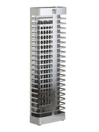 Huum Steel Mini 3.5kW Sauna Heater front view with sauna stones