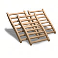 S-Shape Hemlock Wood Sauna Backrest (Set of 3)