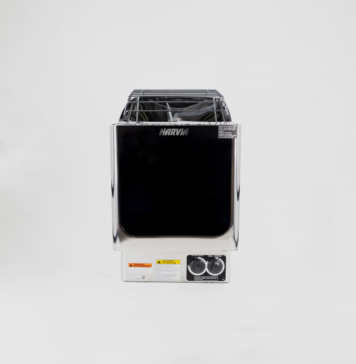 Front view of the Harvia KIP 6kW Sauna Heater