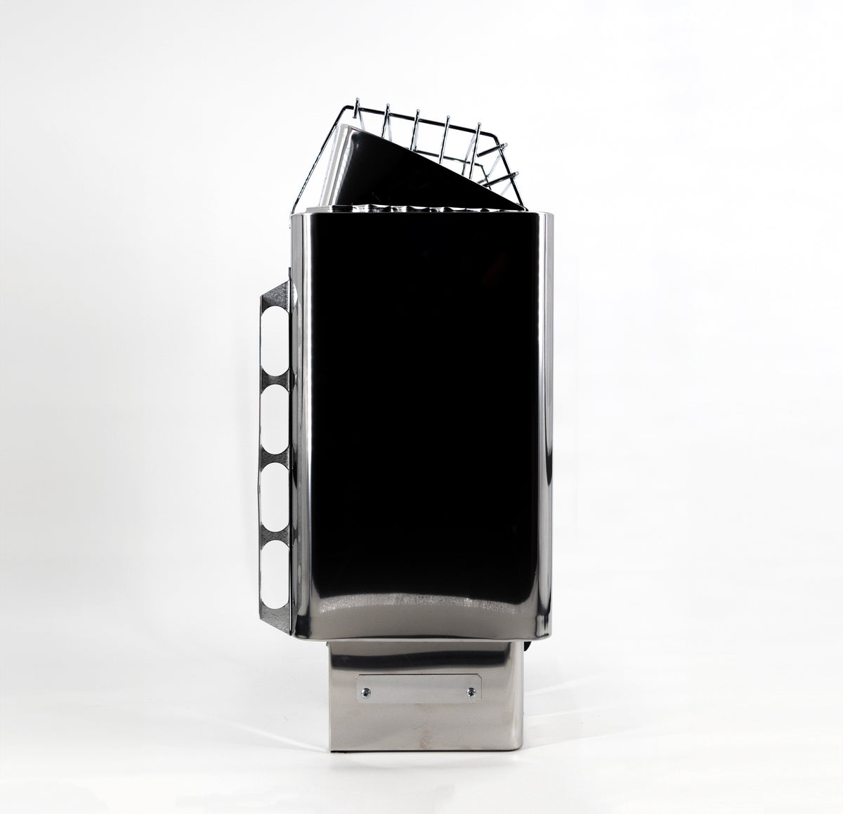 Left profile view of the Harvia KIP 6kW Sauna Heater