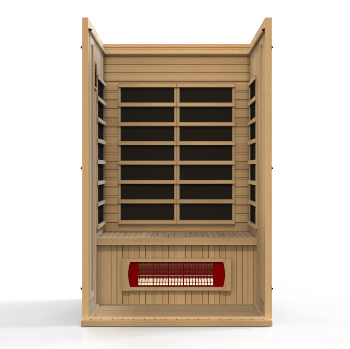 Maxxus Serenity 2-Person Dual Tech Infrared Sauna (Low EMF)