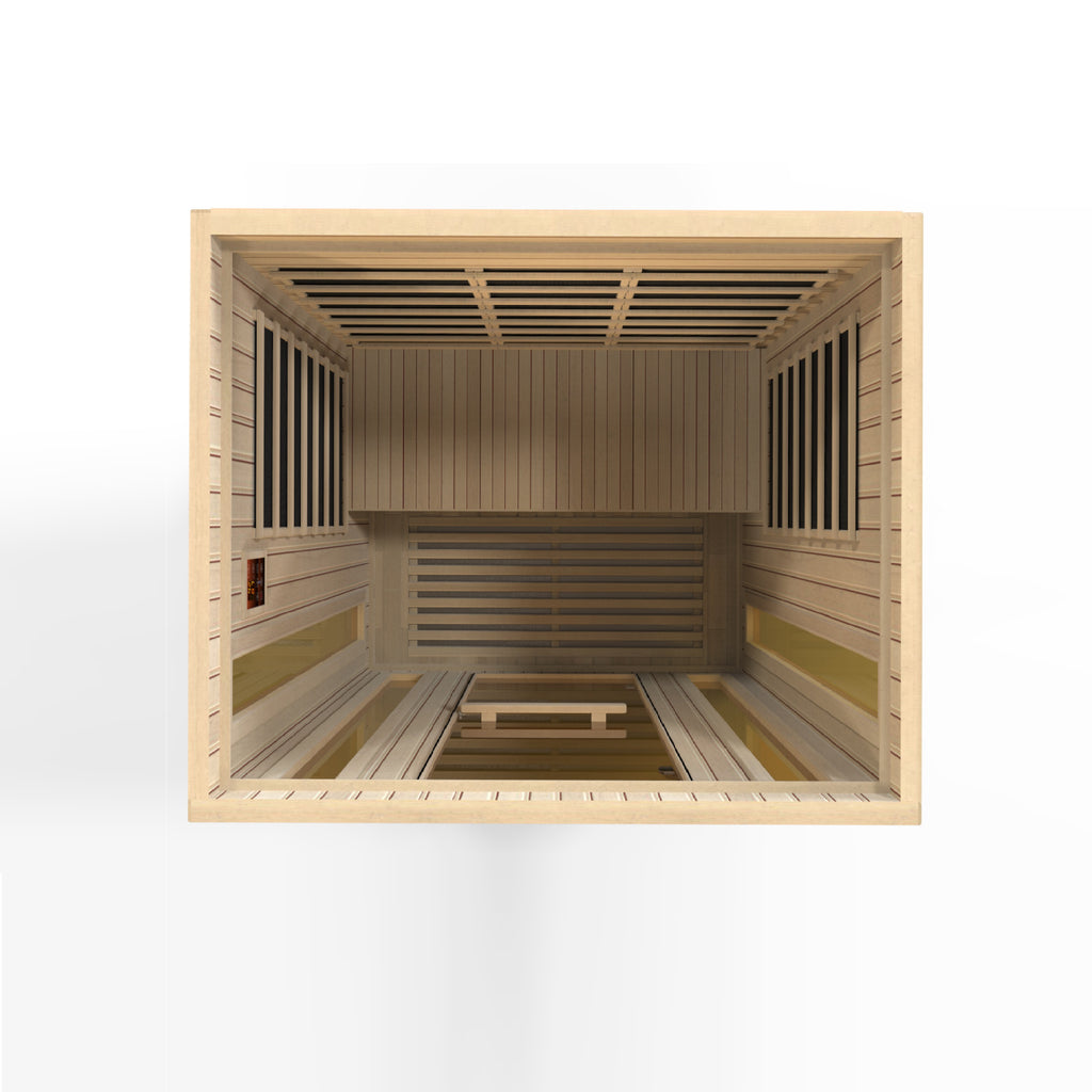Maxxus Trinity 3-Person Dual Tech Infrared Sauna (Low EMF)