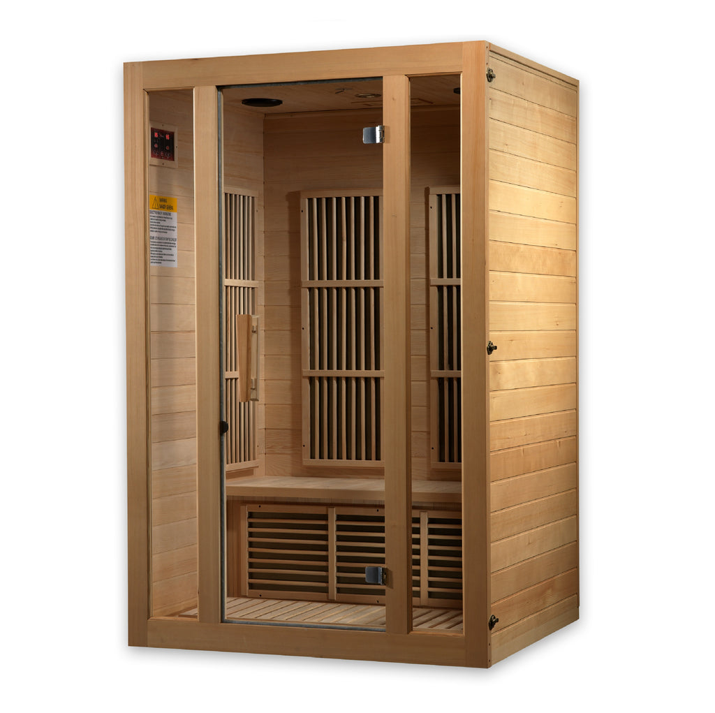 Maxxus Seattle 2-Person Indoor Infrared Sauna (Near Zero EMF)