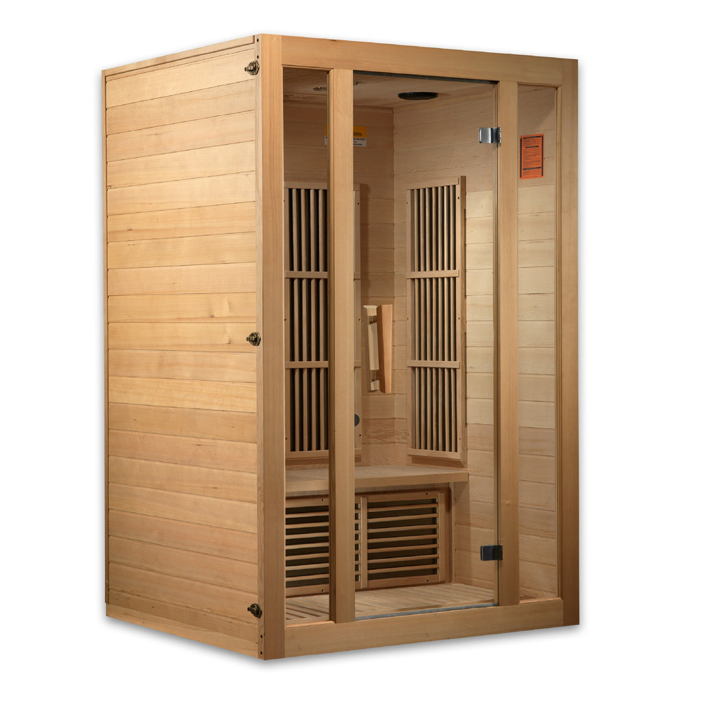 Maxxus Seattle 2-Person Indoor Infrared Sauna (Near Zero EMF)
