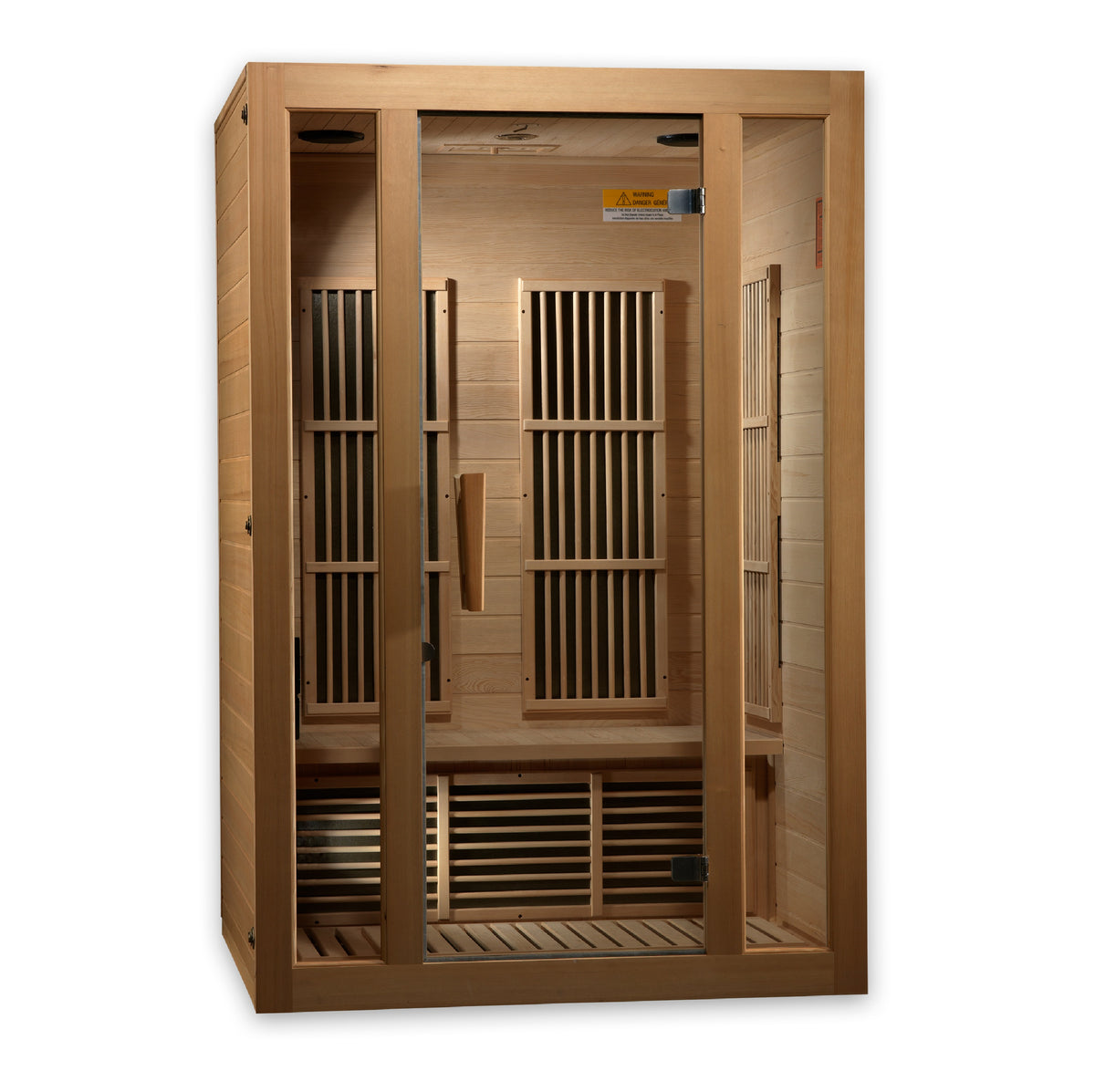 Maxxus Seattle 2-Person Indoor Infrared Sauna (Near Zero EMF)