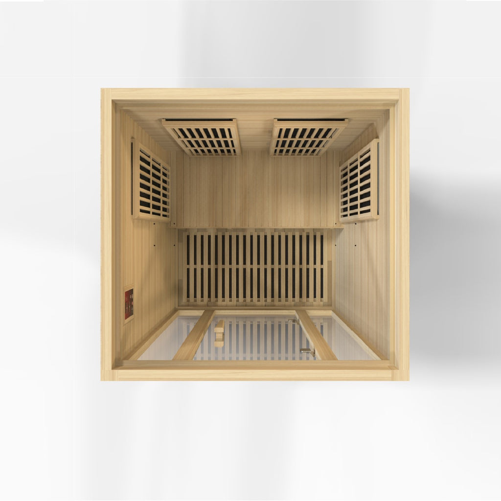 Maxxus Seattle 2-Person Indoor Infrared Sauna (Near Zero EMF)