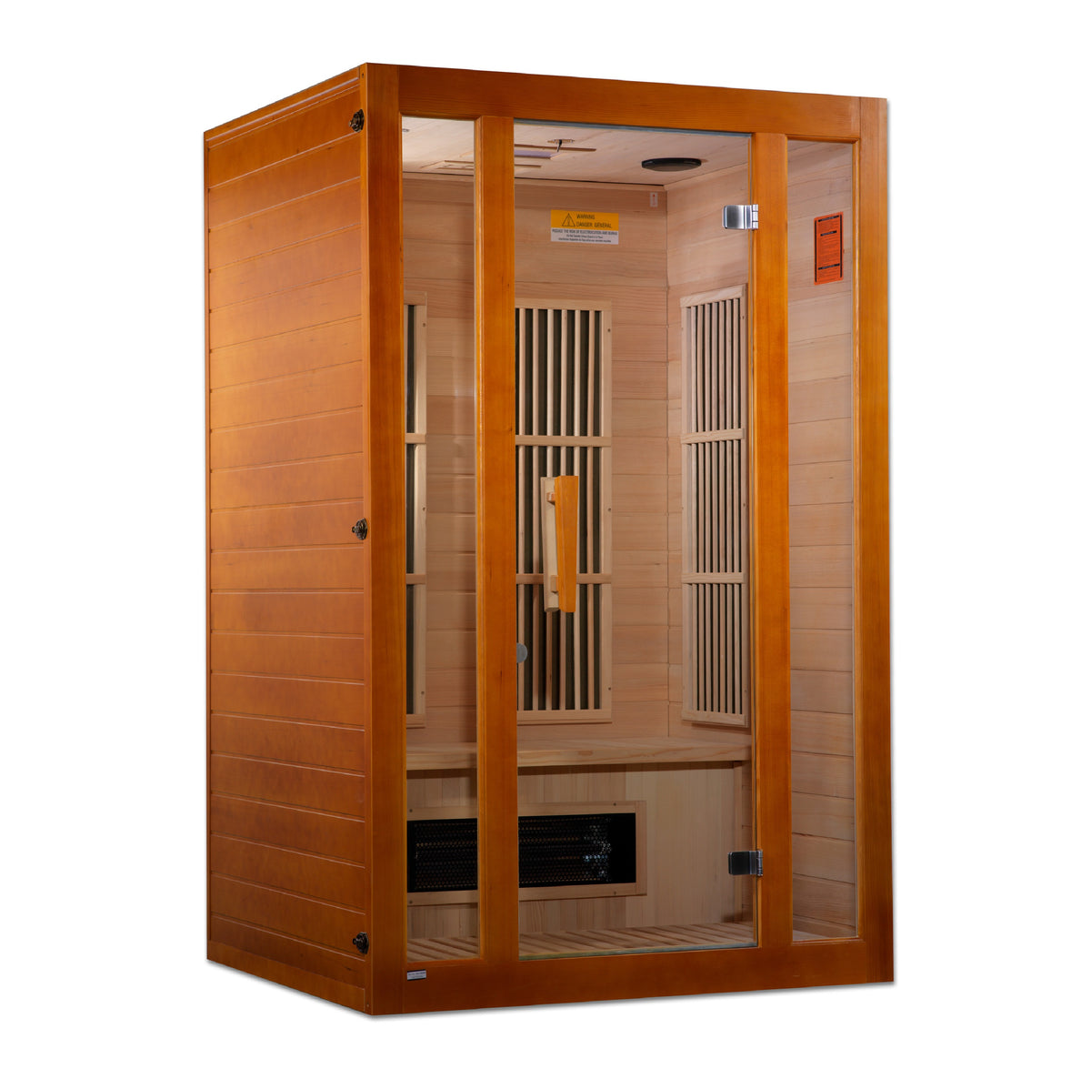 Maxxus Aspen Dual-Tech 2-Person Indoor Infrared Sauna (Low EMF)