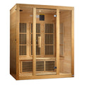 Maxxus Bellevue 3-Person Indoor Infrared Sauna (Low EMF)