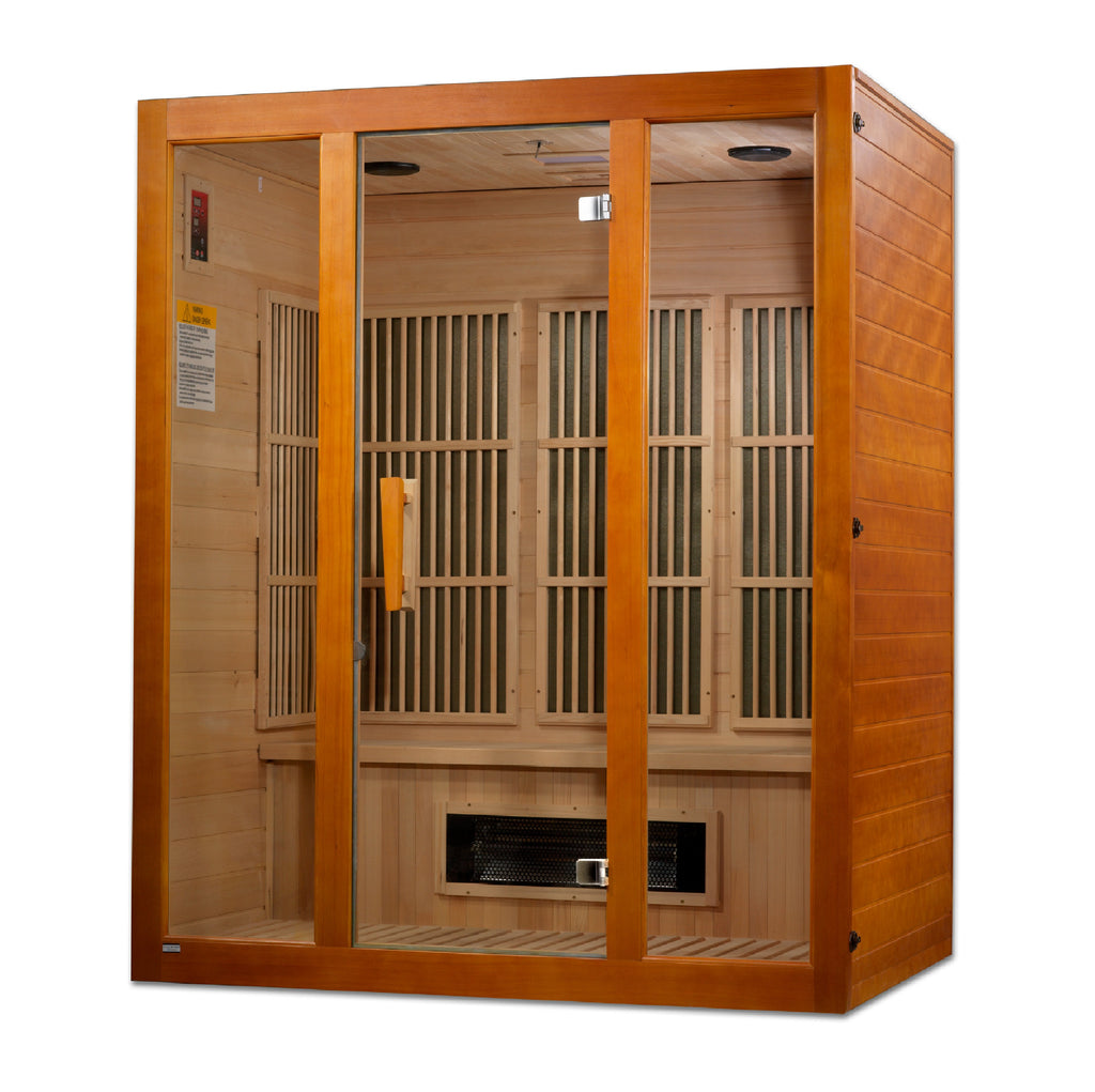 Maxxus Alpine 3-Person Indoor Infrared Sauna (Low EMF)