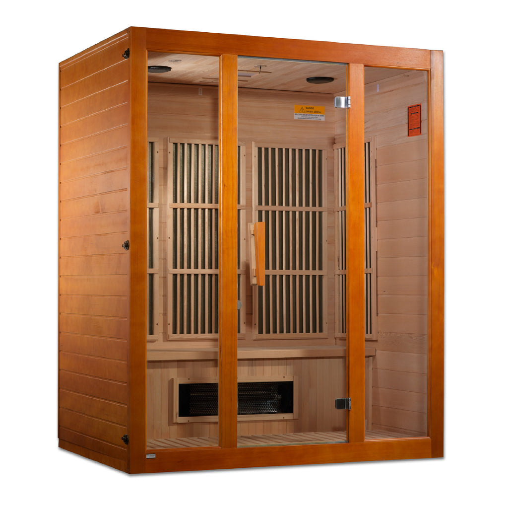 Maxxus Alpine 3-Person Indoor Infrared Sauna (Low EMF)