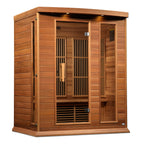 Maxxus 3-Person Canadian Red Cedar Indoor Infrared Sauna (Low EMF)