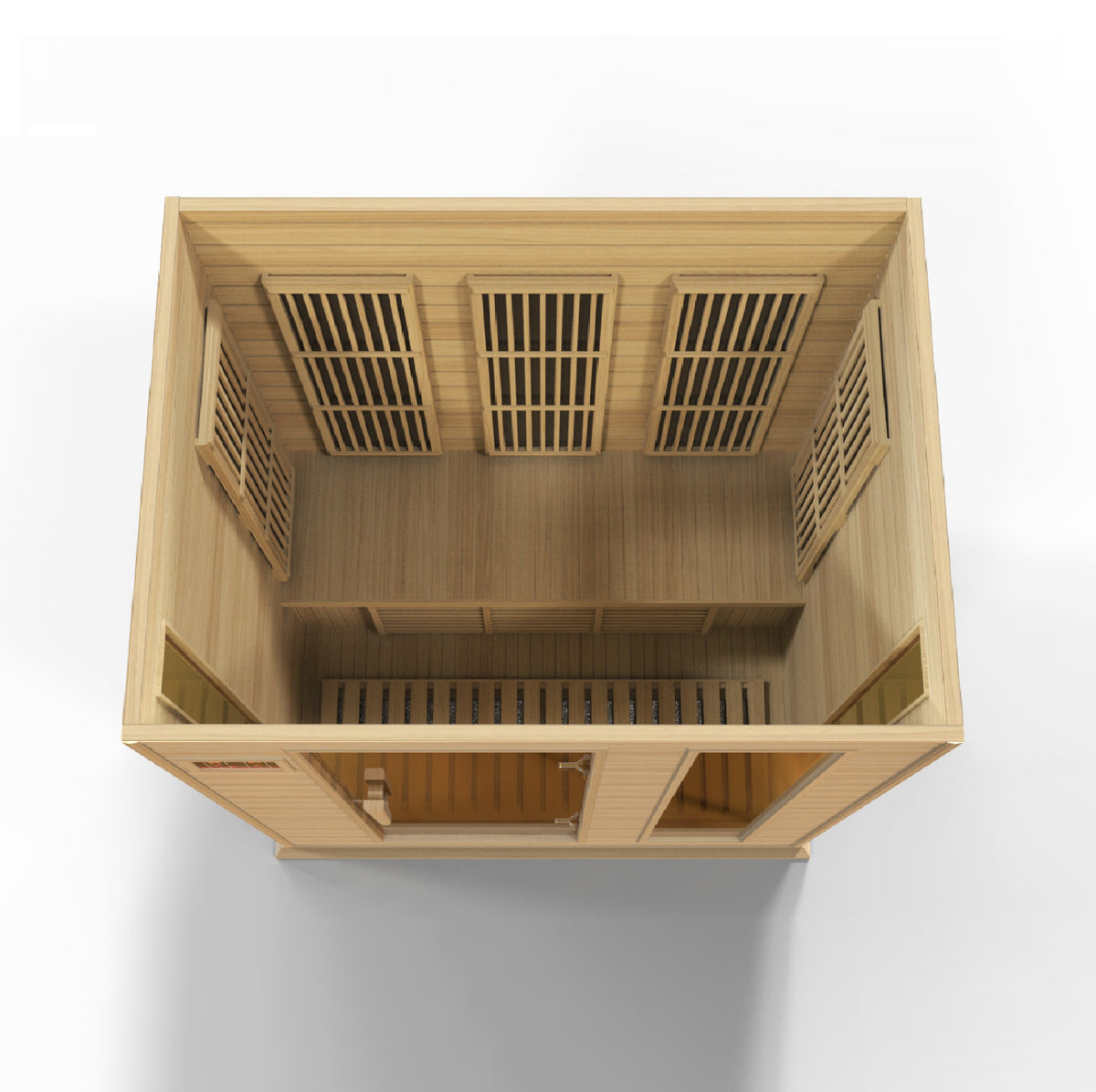 Maxxus 3-Person Indoor Infrared Sauna (Low EMF)