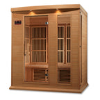 Maxxus 3-Person Indoor Infrared Sauna (Low EMF)
