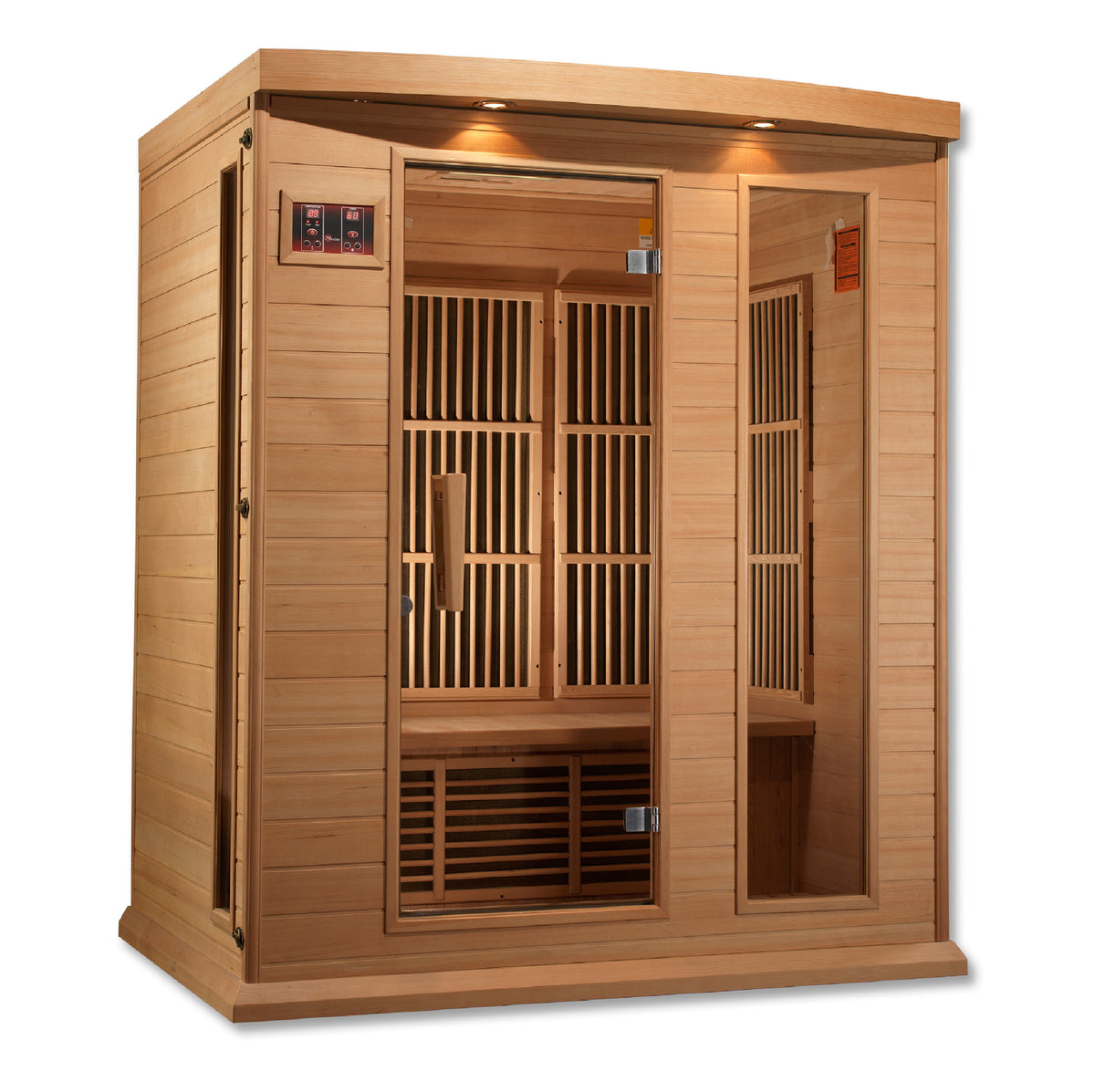 Maxxus 3-Person Indoor Infrared Sauna (Low EMF)