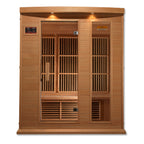 Maxxus 3-Person Indoor Infrared Sauna (Low EMF)