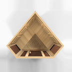 Maxxus 3-Person Corner Infrared Sauna (Low EMF)