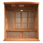 Maxxus 4-Person Canadian Red Cedar Indoor Infrared Sauna (Low EMF)