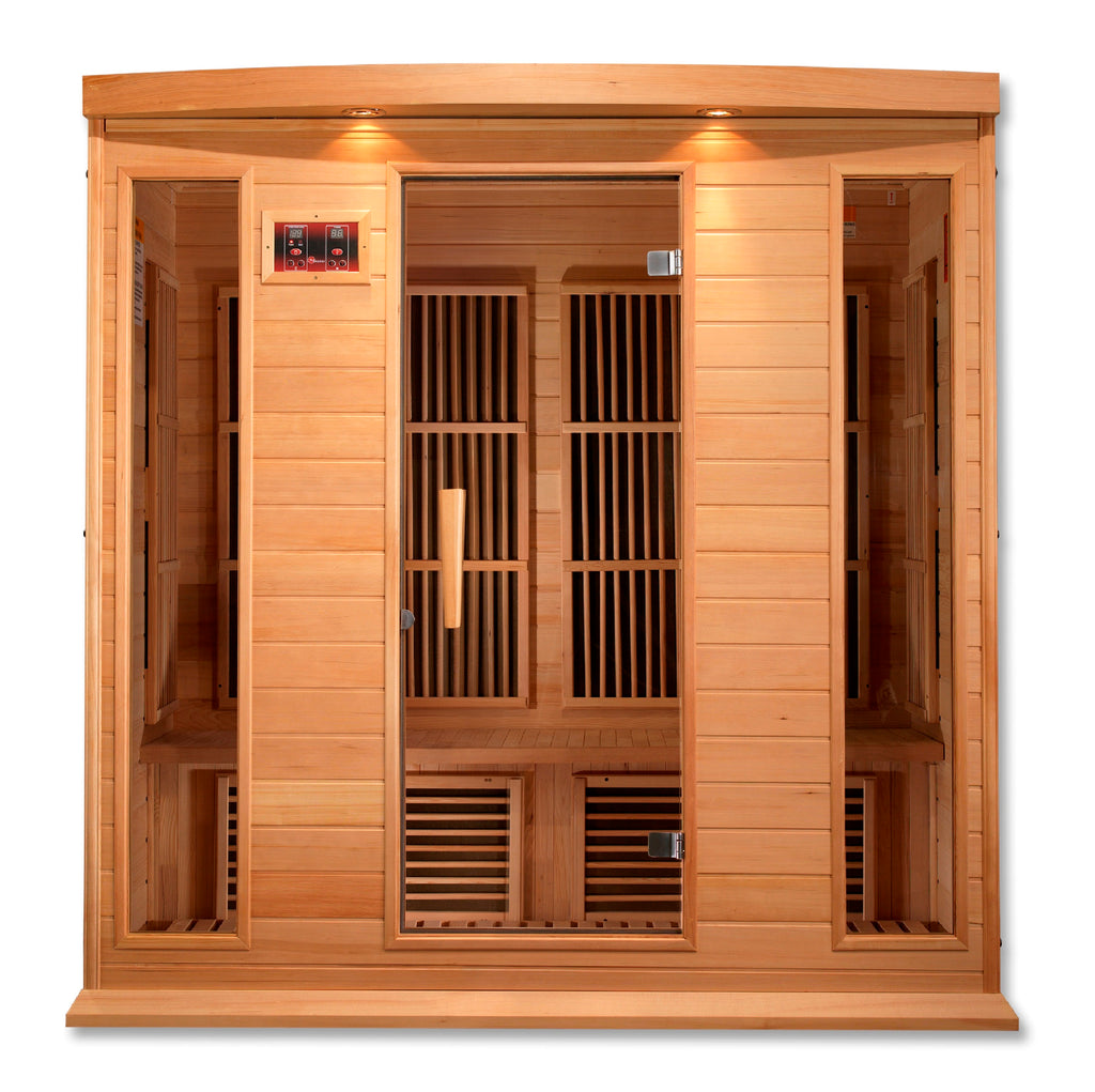 Maxxus 4-Person Indoor Infrared Sauna (Low EMF)