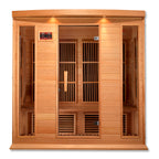 Maxxus 4-Person Indoor Infrared Sauna (Low EMF)