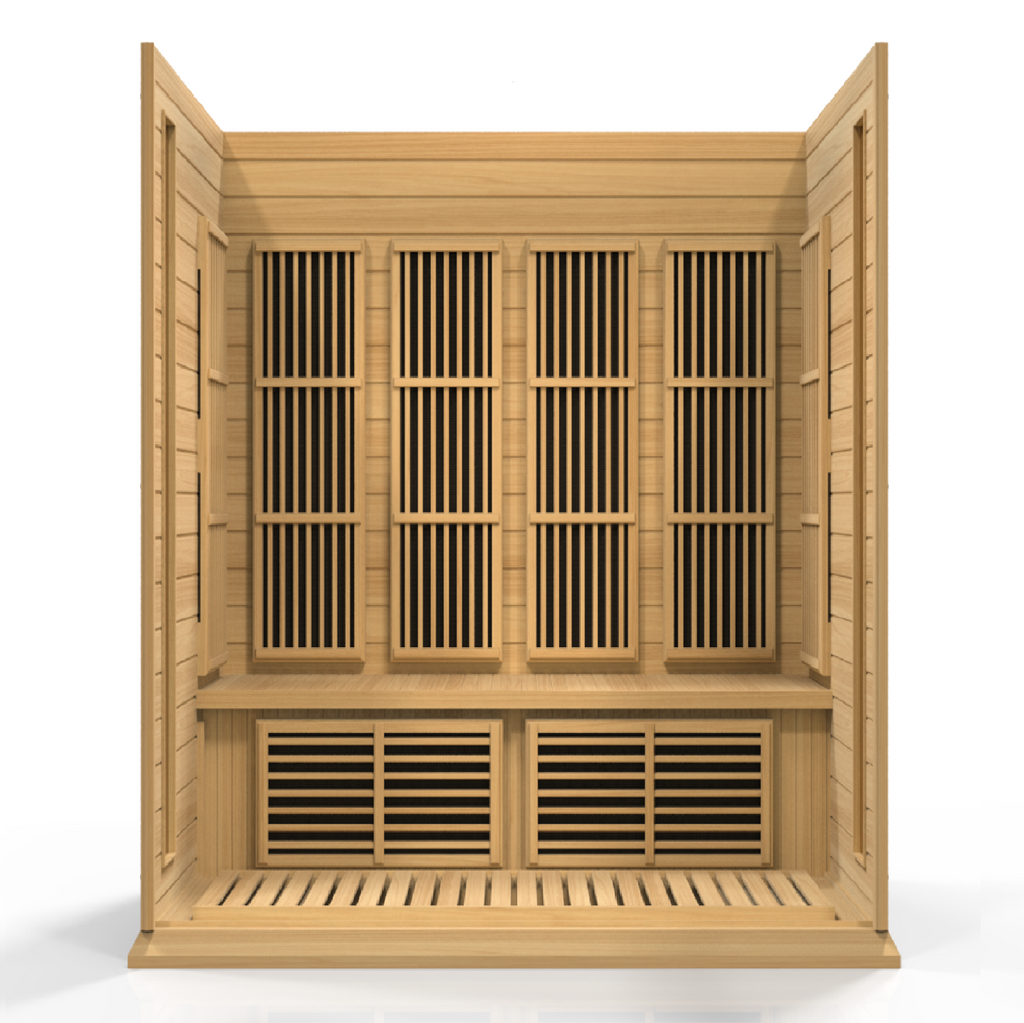 Maxxus 4-Person Indoor Infrared Sauna (Low EMF)