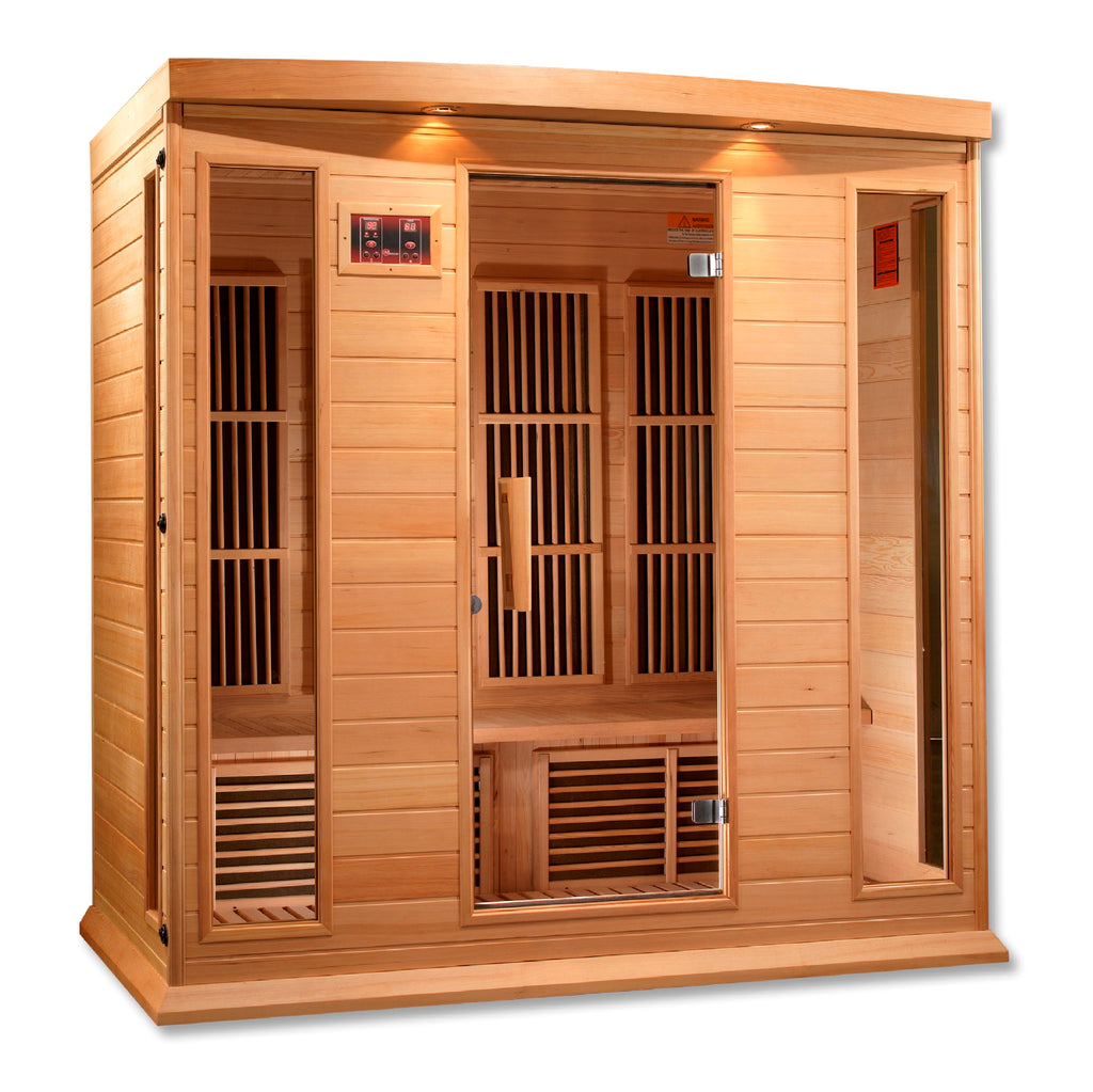 Maxxus 4-Person Indoor Infrared Sauna (Low EMF)