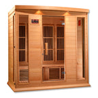 Maxxus 4-Person Indoor Infrared Sauna (Low EMF)