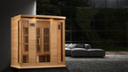 Maxxus 4-Person Indoor Infrared Sauna (Low EMF)