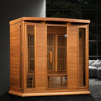 Maxxus Chaumont 4-Person Indoor Infrared Sauna (Near Zero EMF)
