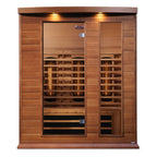 Maxxus 3-Person Indoor Full Spectrum Infrared Sauna (Near Zero EMF)