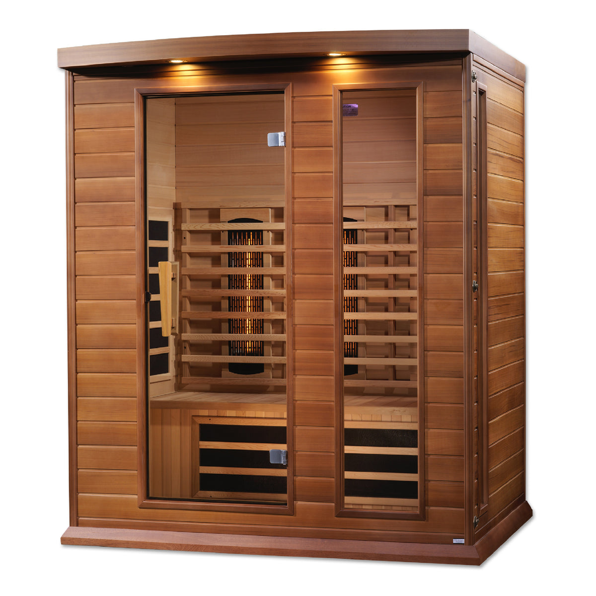 Maxxus 3-Person Indoor Full Spectrum Infrared Sauna (Near Zero EMF)