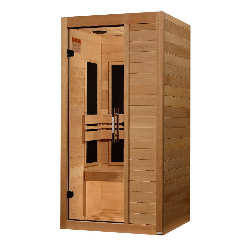 Maxxus S-Line Yoga 1-Person Indoor Infrared Sauna (Low EMF)