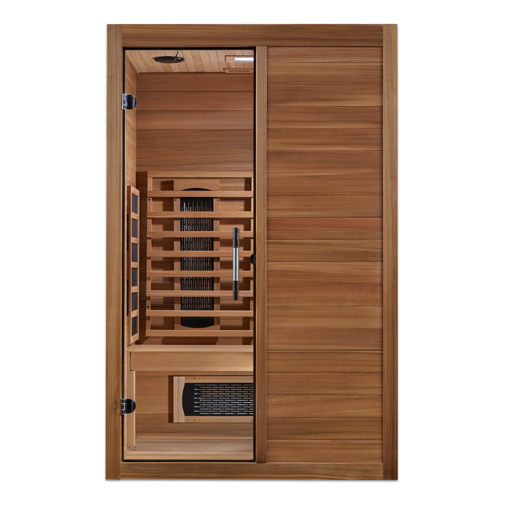 Maxxus S-Line Yoga 2-Person Indoor Infrared Sauna (Full Spectrum)