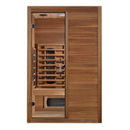 Maxxus S-Line Yoga 2-Person Indoor Infrared Sauna (Full Spectrum)