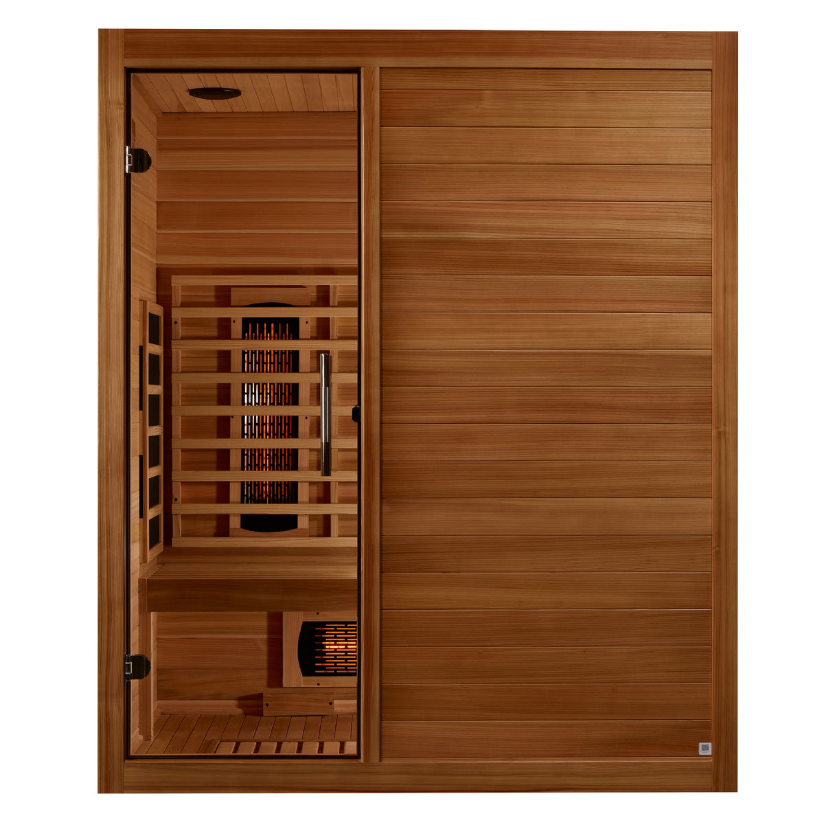 Maxxus S-Line Yoga 3-Person Indoor Infrared Sauna (Full Spectrum)
